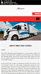 Mobile Screenshot of best-waycargo.com